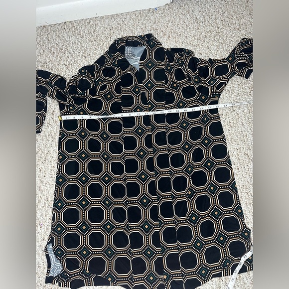 Investments Geometric Pattern Cardigan size PL - Picture 5 of 5